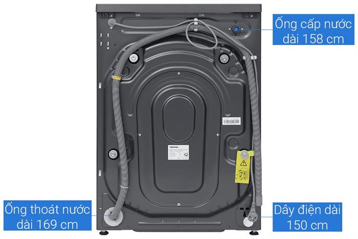 Máy giặt Toshiba Inverter 10kg TW-T23BU110UWV(MG) - Ảnh 9