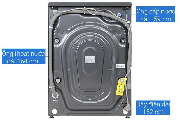 Máy giặt Toshiba Inverter 13kg TW-T25BZP140MWV(MG) - Ảnh 9