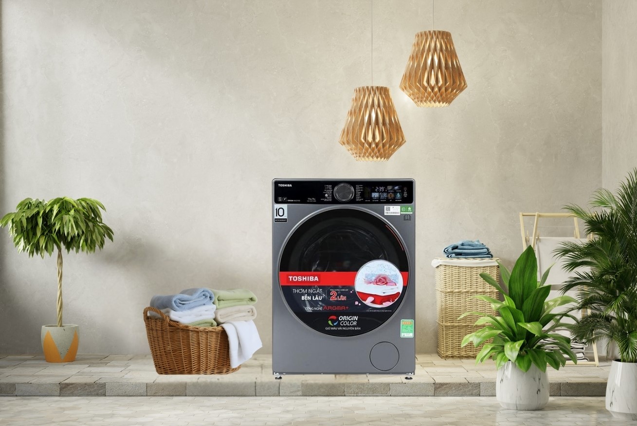Máy giặt sấy Toshiba TWD-T25BZP140MWV(MG)