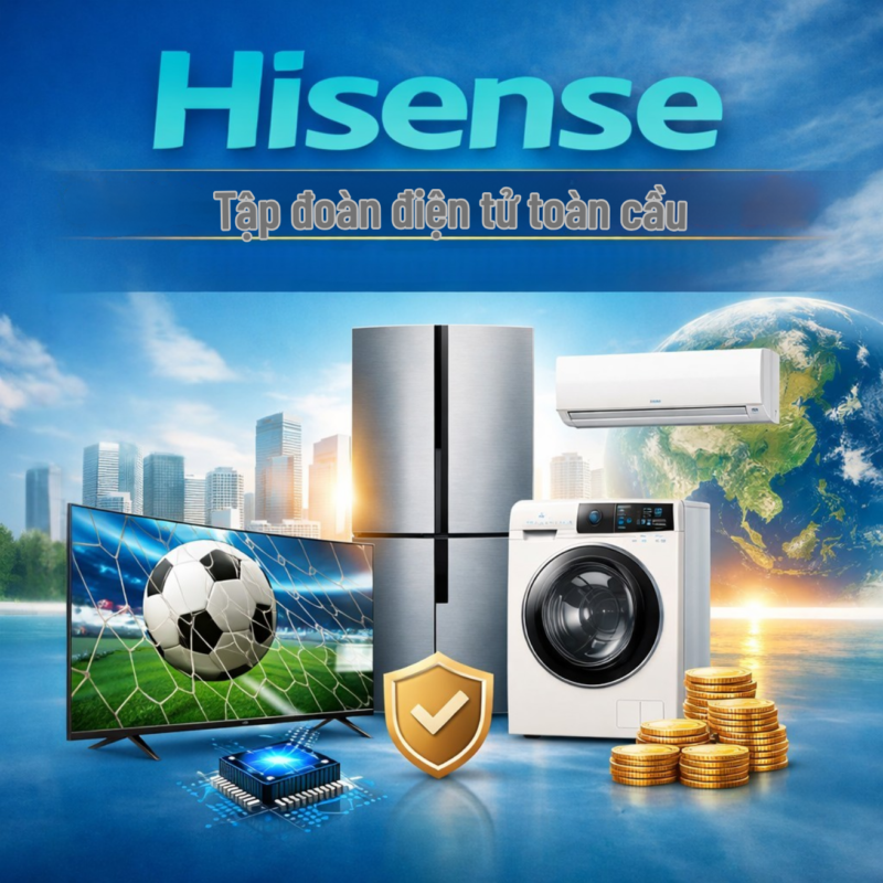 Logo thương hiệu Hisense