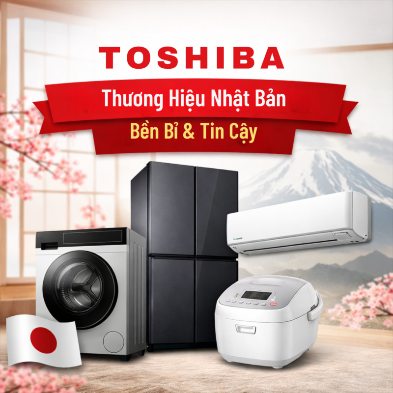 Toshiba – Thương hiệu Nhật Bản