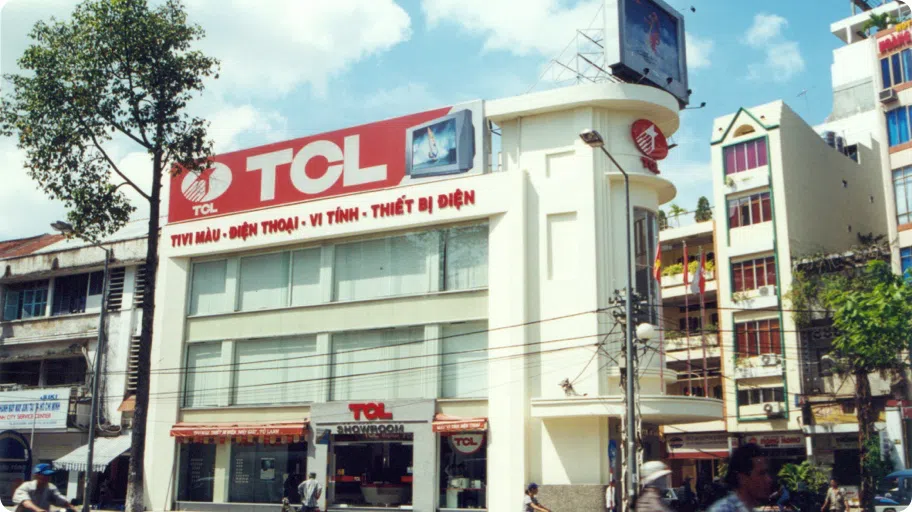 TCL bắt đầu toàn cầu hóa và tham gia vào thị trường Việt Nam
