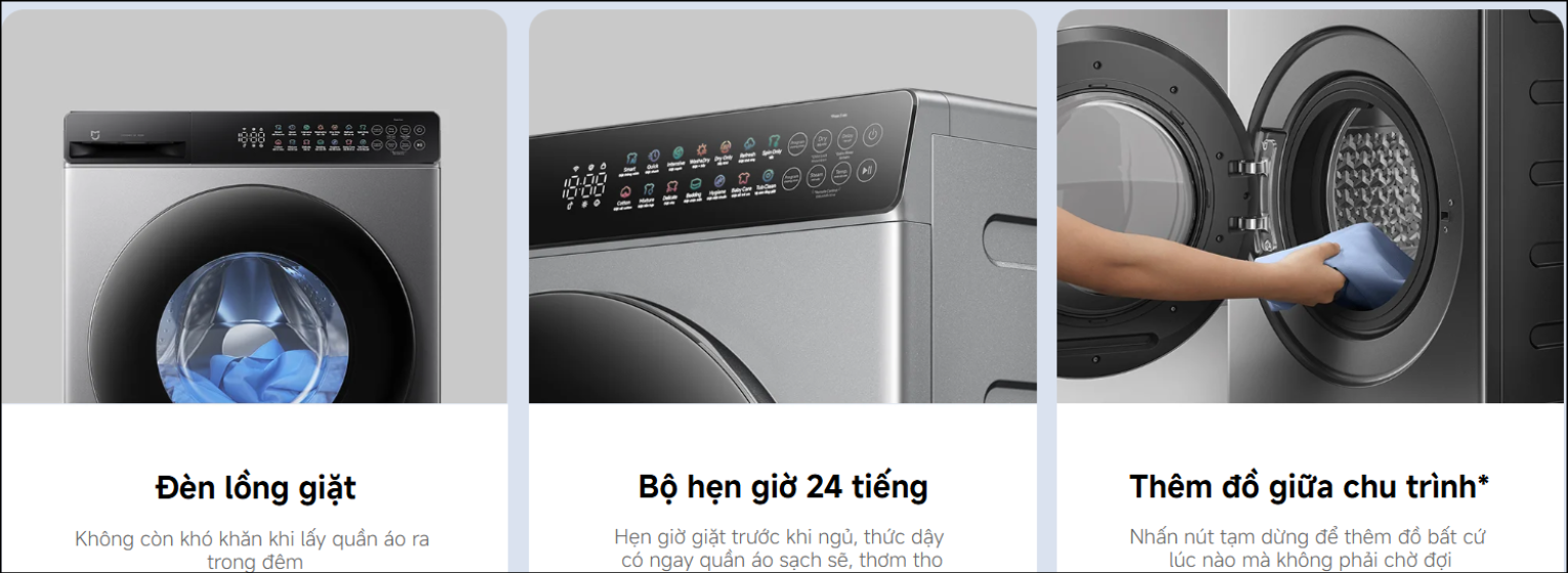 Tiện ích sử dụng linh hoạt