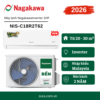 Máy lạnh Nagakawa Inverter 2 HP NIS-C18R2T62 sản xuất năm 2026