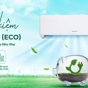 Chức năng eco tiết kiệm điện trên máy lạnh nagakawa