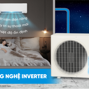 Công nghệ inveter tiết kiệm điện máy lạnh Daikin