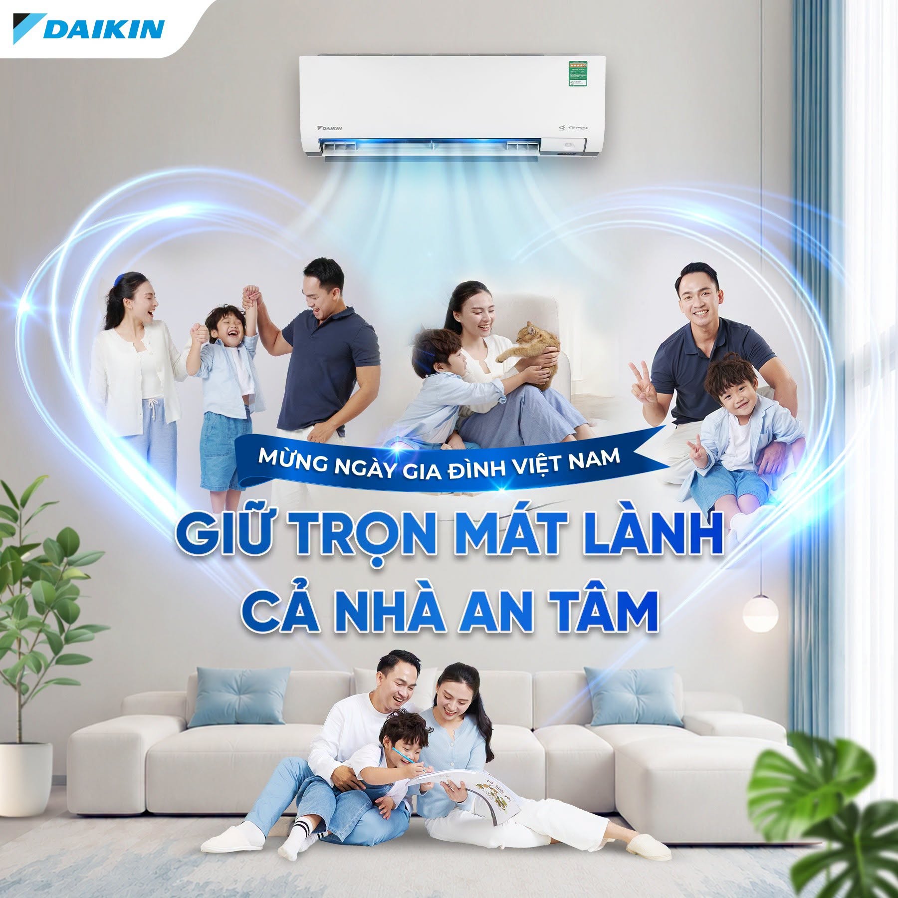 Sự thoải máy tới từ máy lạnh Daikin FTKM nhập khẩu Thái Lan