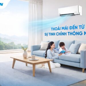 Thoải mái hơn khi dùng máy lạnh Daikin FTKM